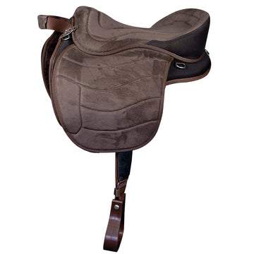 Western Bareback Horse Saddle Pleasure Trail Riding Treeless Hilason